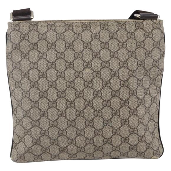 GUCCI GG Supreme Shoulder Bag PVC Beige Gold 295257 Auth bs29716 - Picture 2 of 16